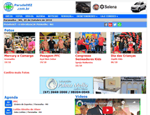 Tablet Screenshot of paranaibams.com.br